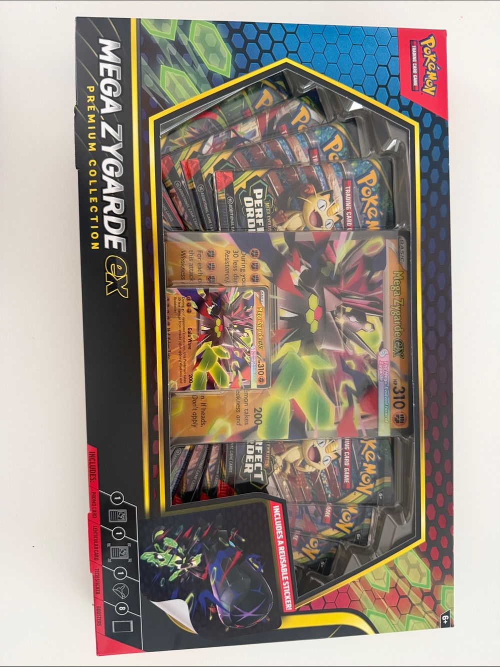 Mega Zygarde ex Premium Collection Pokémon TCG - Neon Green & Black